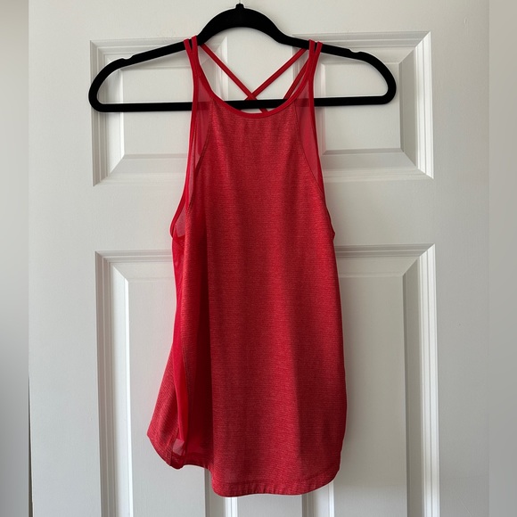 COPY - Lululemon Run Off-Route Tank Heathered True Red / True Red - Picture 3 of 16